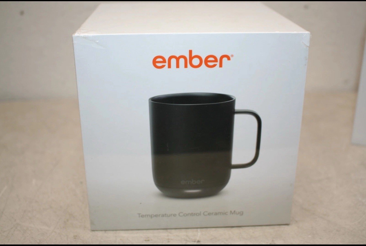 Ember Temperature Control Ceramic Smart Mug 10 Oz Black (CM17) - New Sealed gallery