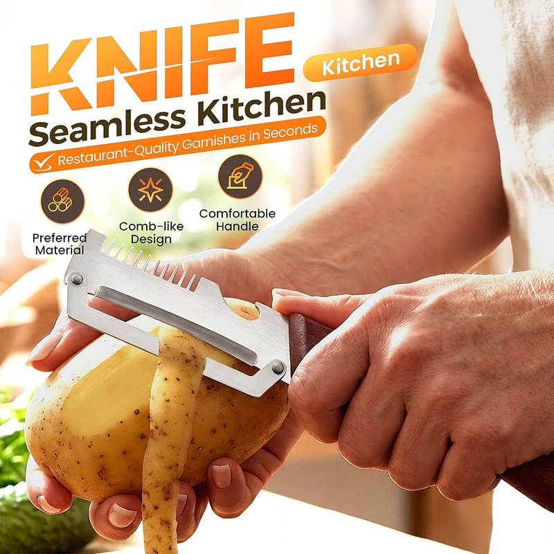 Multi-functional Vegetable Peeler for Kitchen, 2 in 1 Single Blade Peelers Tool gallery