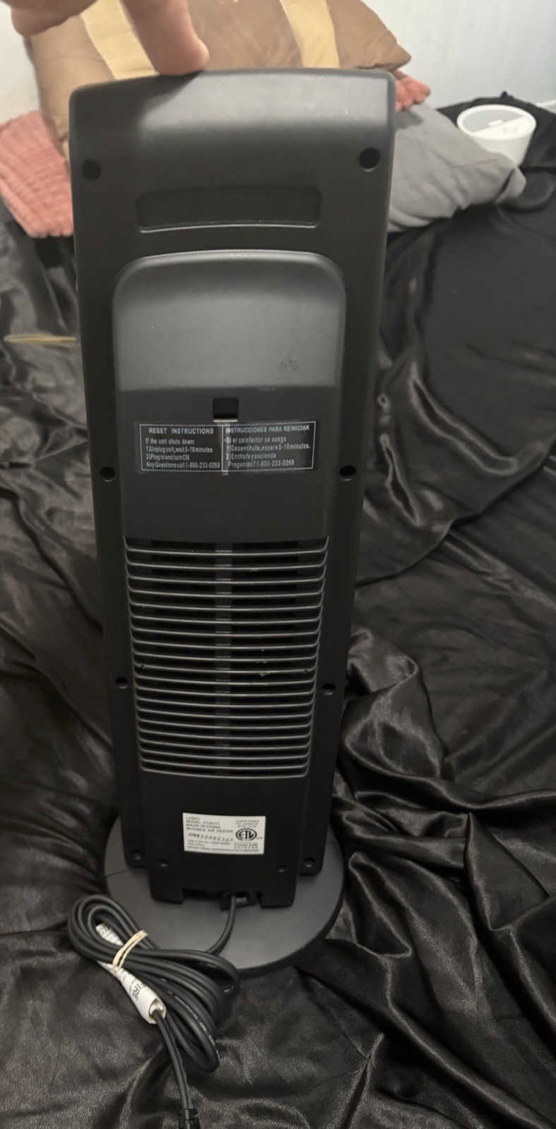 Lasko 22" Digital Ceramic Oscillation Tower Space Heater CT22850 gallery