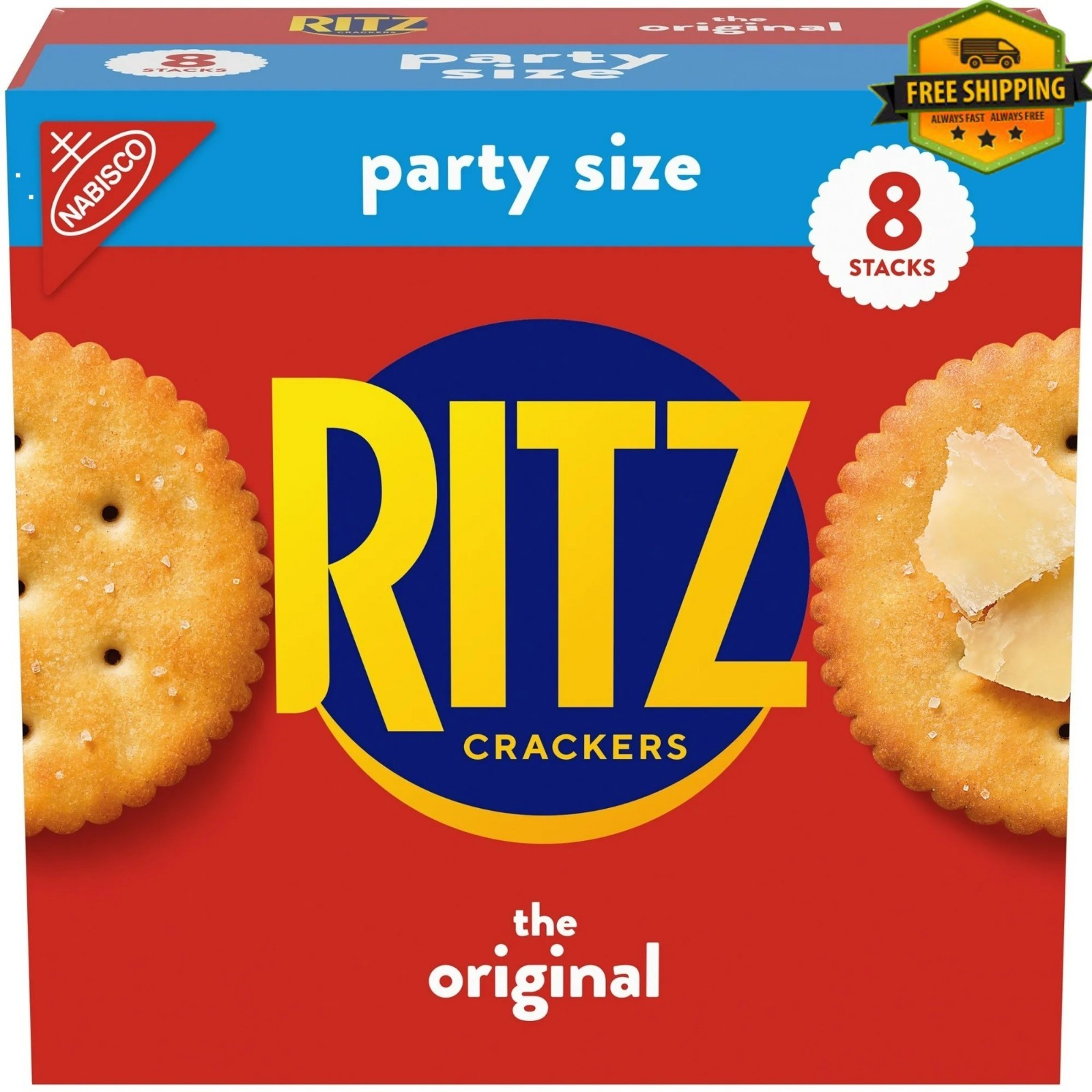 RITZ Original Crackers – Snack for Kids and Adults, Party Size, 27.4 oz gallery