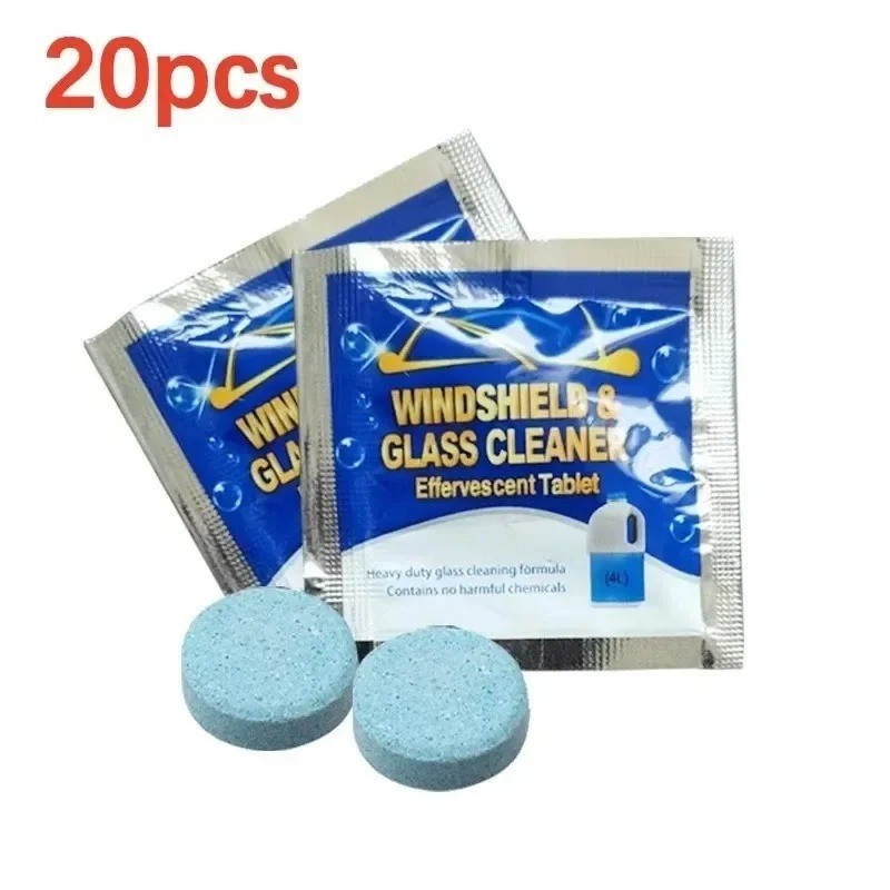 ISGTDRM Solid Cleaner Car Windscreen Cleaner Effervescent Tablet Auto Wiper Glas gallery