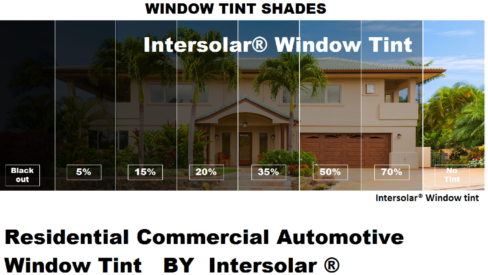 2 Ply Window Tint Black Residential Commercial Automotive 40" Inches Wide gallery