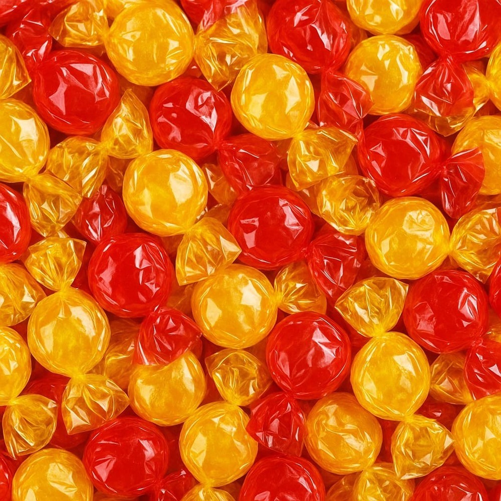 Cinnamon Disc & Butterscotch Hard Candy Bulk Mix (1/ 2/3 LB) Christmas Sale!