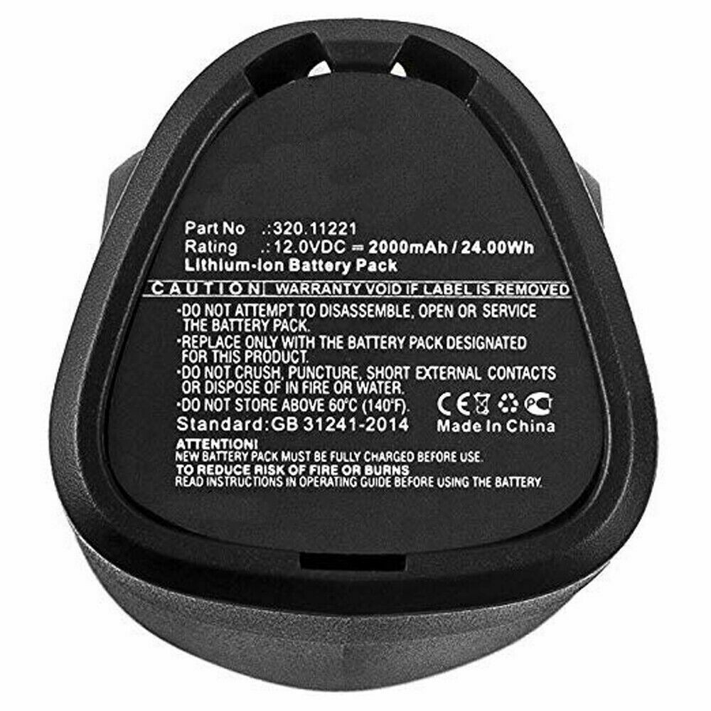 2000mAh 12V 320.11221 12211 Battery Replacement Craftsman NEXTEC Power Tools gallery