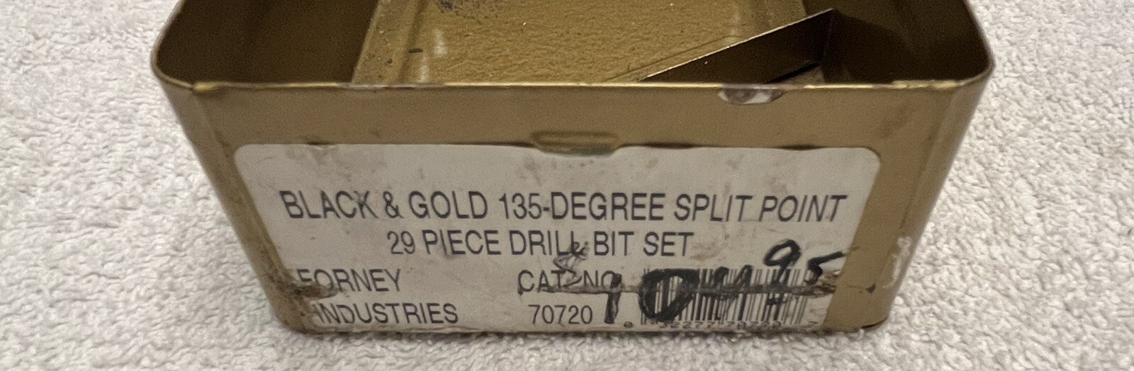 Forney Industries Split Point Drill Bit Set 135 Degree 29 Piece Missing 4 Bits gallery