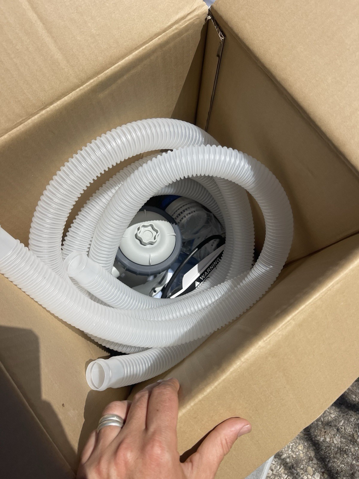New Krystal Clear Filter Pump Intex Model 601M for Above Ground Pool Unused gallery