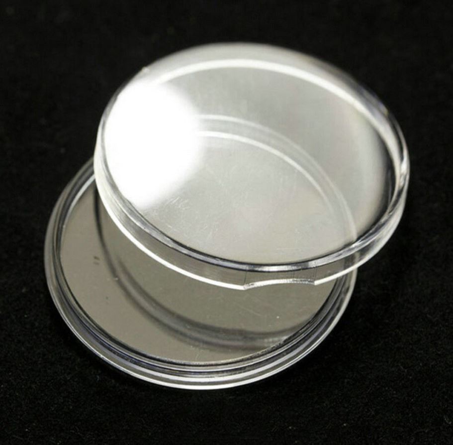 *#45mm Coin Medal Token Chip Round & Medallion Capsules. Fits up to 45mm items gallery
