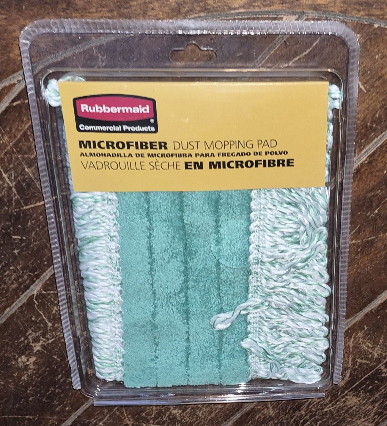 RUBBERMAID 18in Microfiber Dust Mopping Pad *Machine Washable* #FGQ40820GR00 gallery