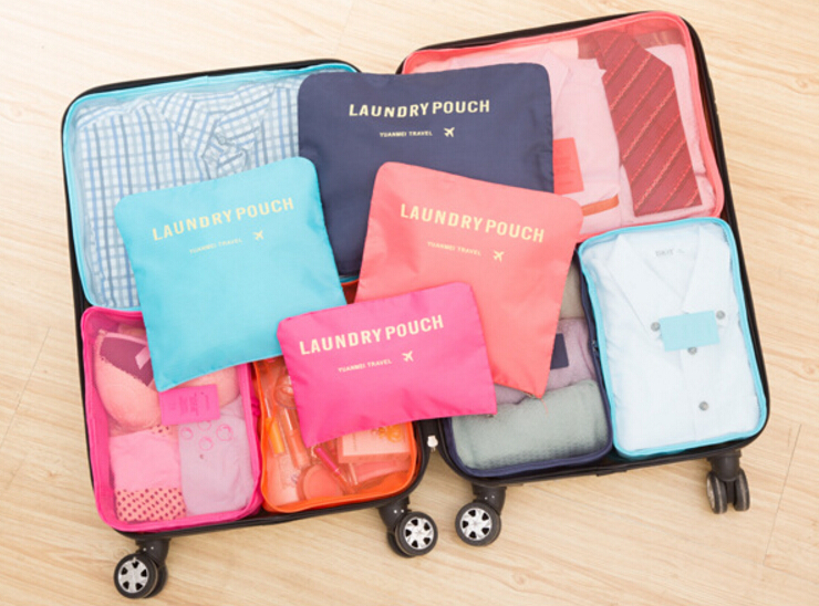 9Pcs Waterproof Clothes Storage Bags Packing Cube Travel Luggage Organizer Pouch gallery