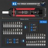 VANPO Torque Screwdriver 15-75In-lb 1/4'' Drive Wrench Set 40 S2 Bits Maintenanc gallery