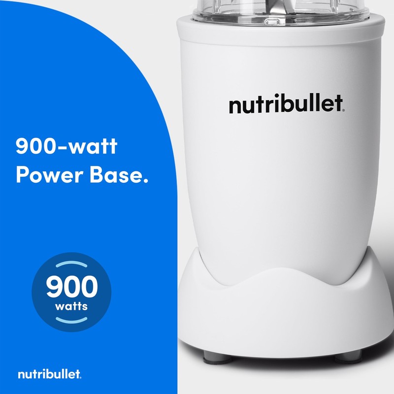 nutribullet® Pro Nutrient Extractor, 900W, Matte White gallery