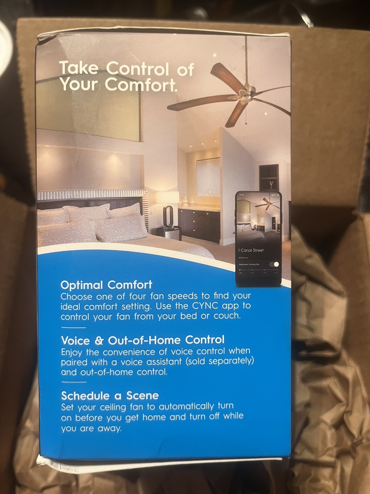 Cync Ceiling Fan Smart Switch (WI-FI SWITCH. NO ADDITIONAL HUB REQUIRED) gallery