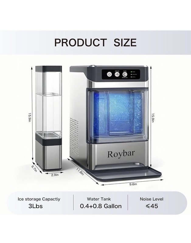 Large Capacity Ice Makers Countertop One-Click Operation Self-Cleaning Portable gallery