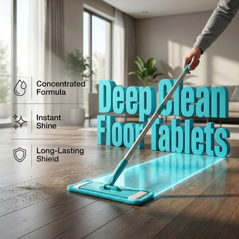 Multiple Effect The Floor Clean,30/100PCS Floor Cleaning Tablets Multi-Surface gallery