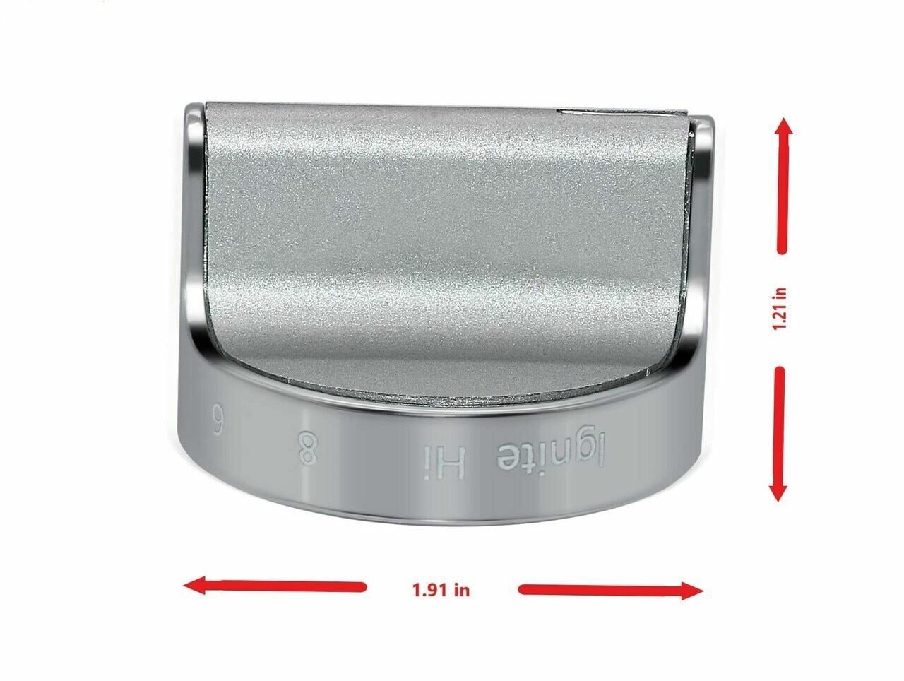 Burner Control Knob for Whirlpool WFG540H0AS2 WFG715H0ES0 WFG540H0ES0 FG540HOEBO gallery