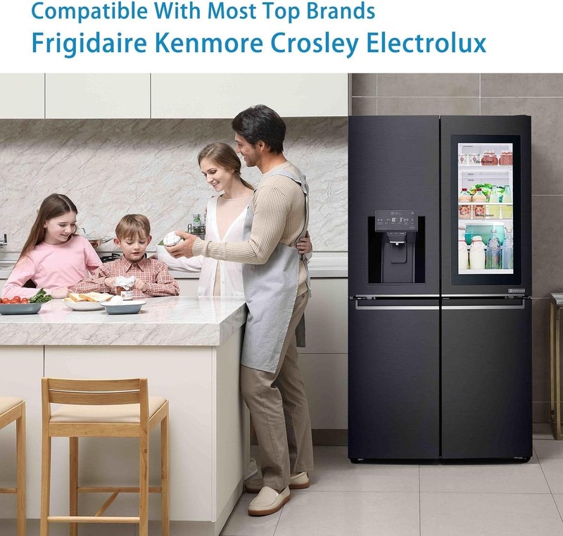 Refrigerator Crisper Drawer Cover Frame Crisper Pan Cover Compatible with Fri... gallery