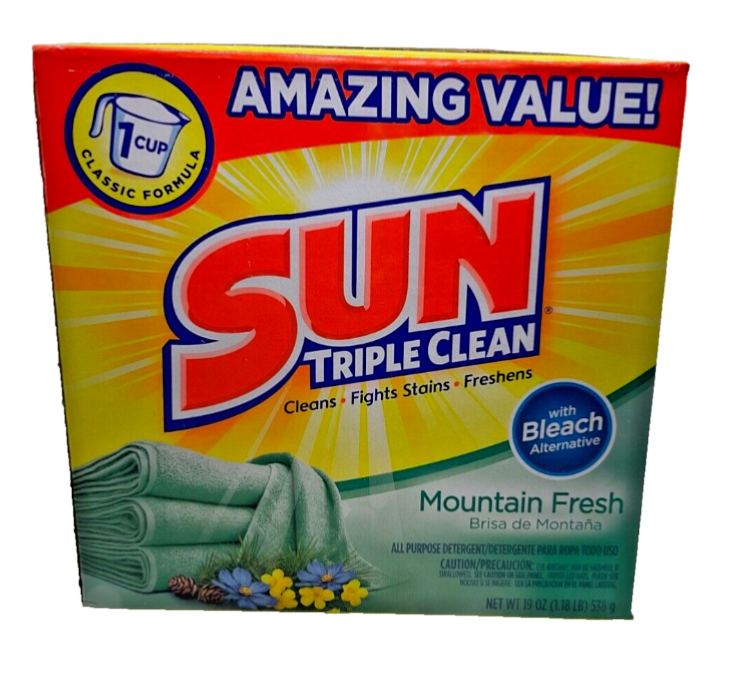 Sun Triple Clean All Purpose Detergent in Mountain Fresh / 19 oz gallery