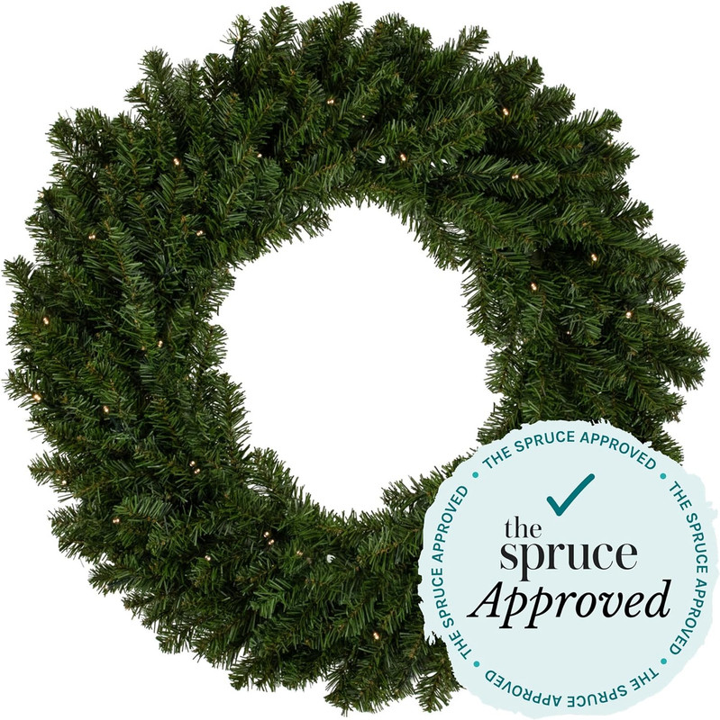 Canadian Pine Mini Artificial Christmas Wreath - 12" - Unlit Polyvinyl Chloride gallery