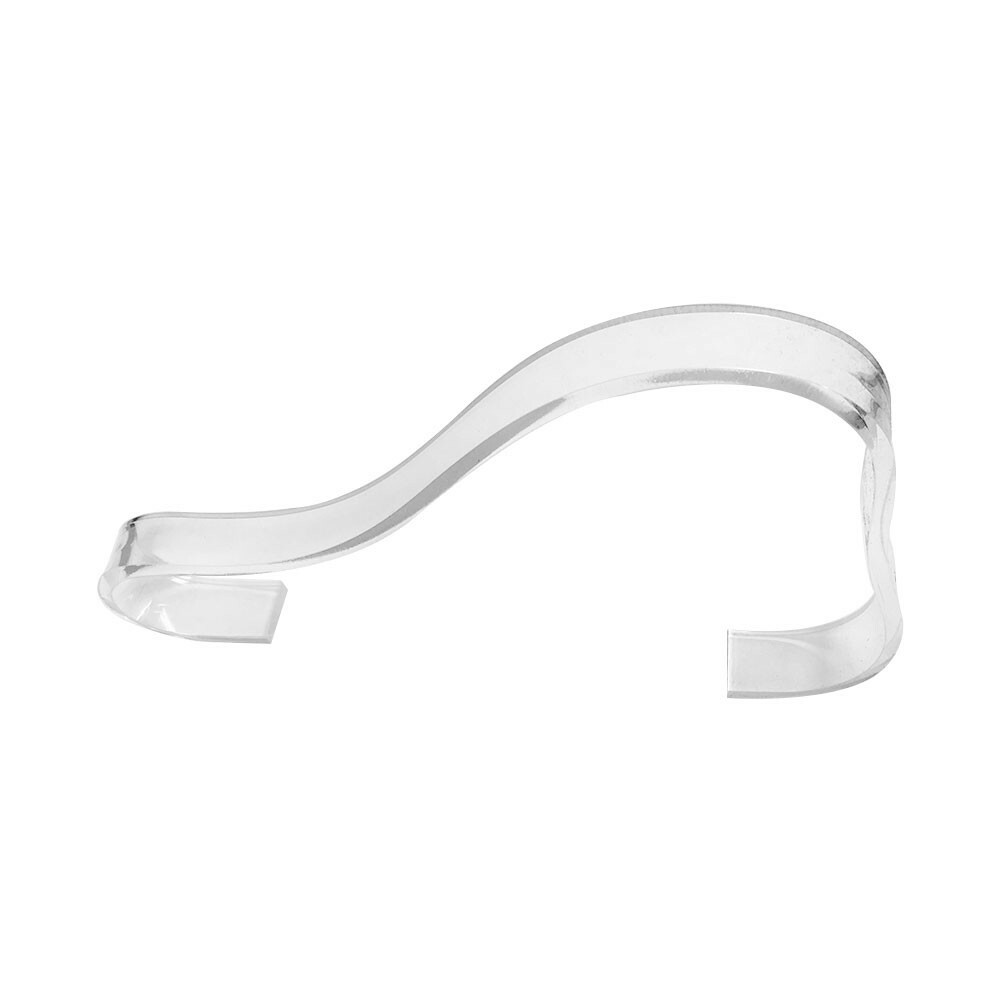 6PC Acrylic Clear Shoe Shaper Retail Shop Display Sandal Insert Heel Form 8"x 5" gallery