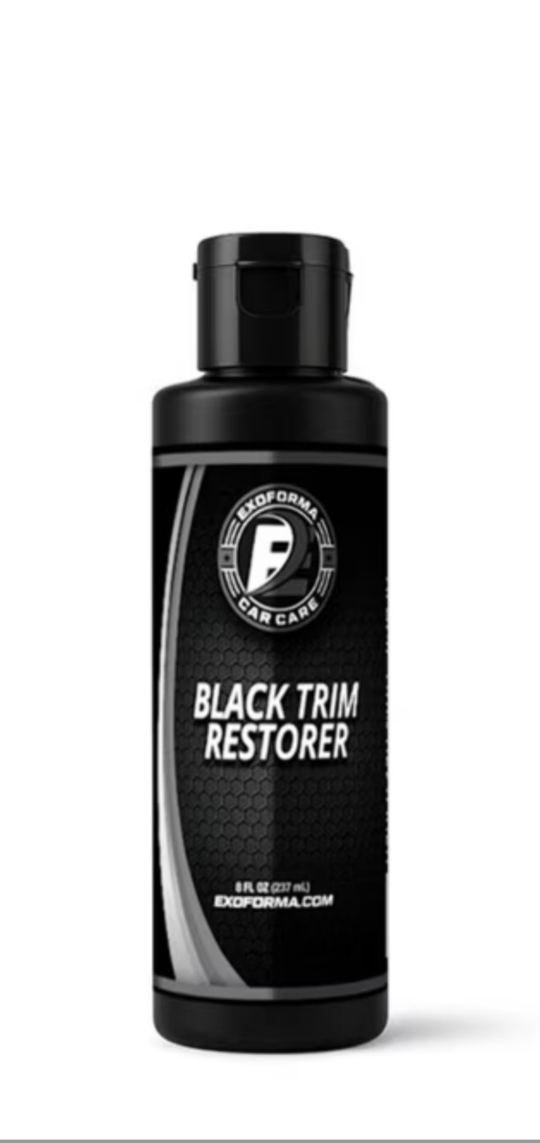 Black Trim Restorer - Unique Dye-Infused Formula Lasts 6+ Months - 4Oz gallery