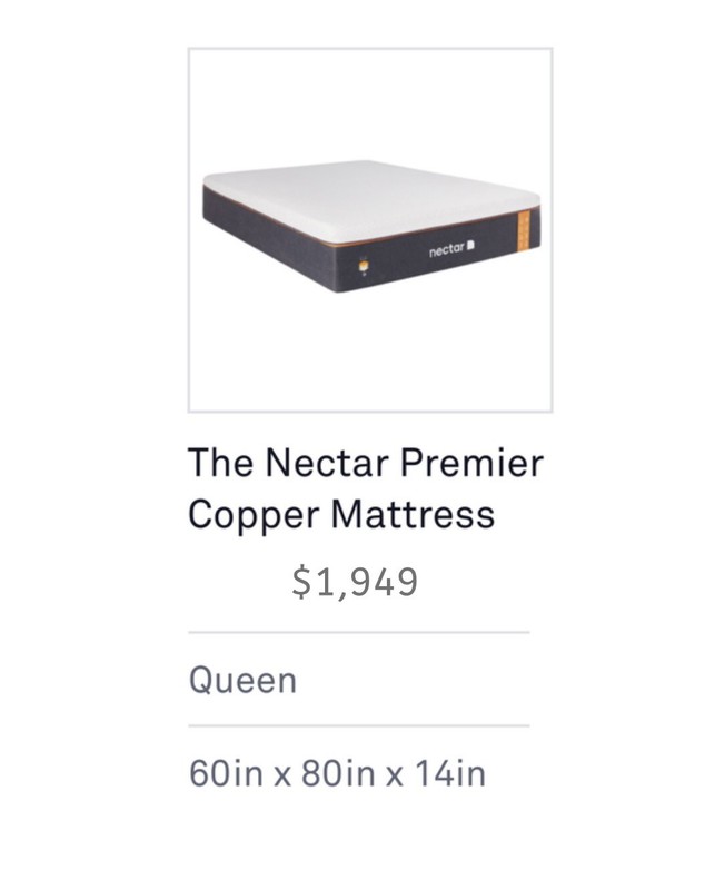 Nectar Premier Copper 14" Queen Mattress gallery