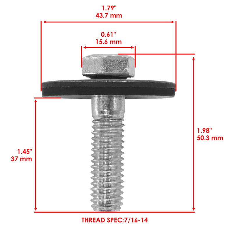 38" Deck Blade & Bolt For John Deere 335 345 355 GT225 235 245 242 262 275 LT170 gallery