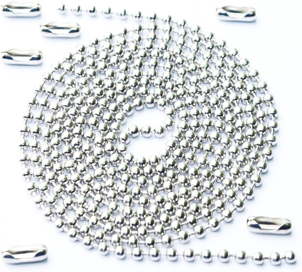 60 Inch Ceiling Fan Pull Chain Extension for Ceiling Fans and Lights, Stainless gallery