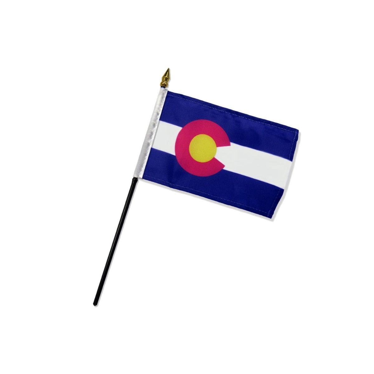 Colorado State 4x6in Stick Flags - Perfect for Outdoor Decor & Parades gallery