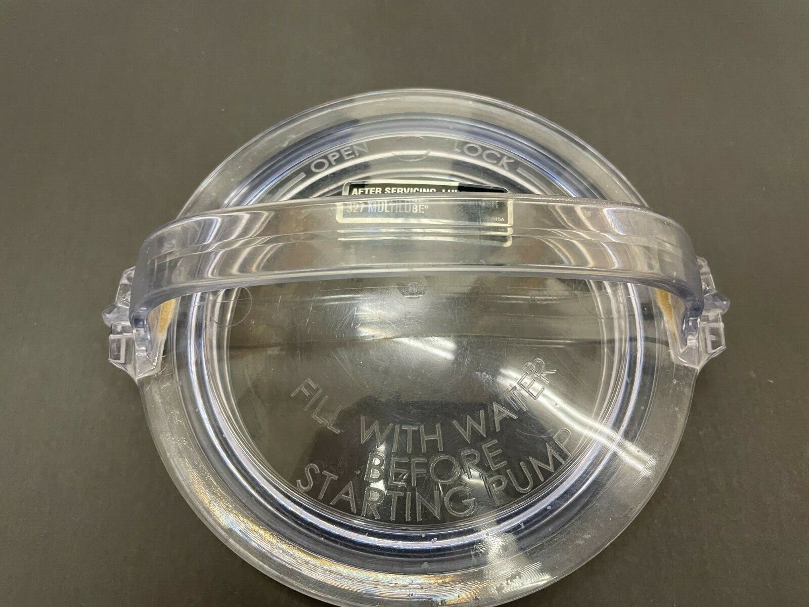 HAYWARD SPX1500D2A STRAINER COVER W/O-RING FOR POWER-FLO SERIES PUMPS USED gallery