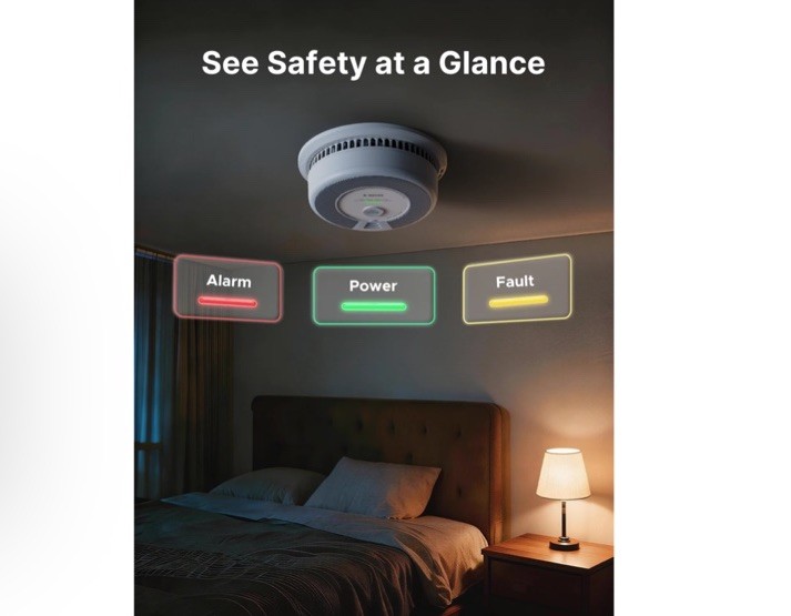 X-SENSE SC06-W Wireless Interlinked Smoke & Carbon Monoxide Detector 3-Pack gallery