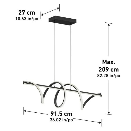 Artika Coda LED Pendant Light gallery