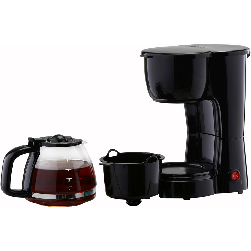 Mainstays 5 Cup Coffee Maker, Black gallery