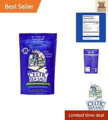 Authentic Unprocessed Fine Sea Salt – 16 oz Resealable Bag for Cooking & Baking