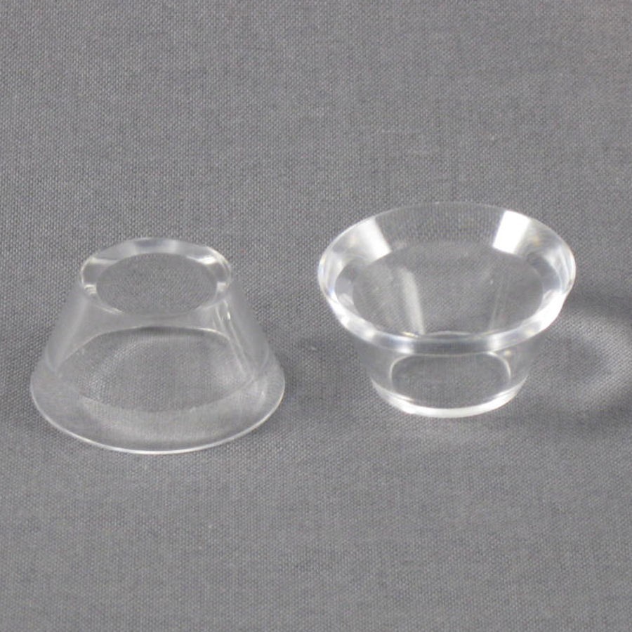 Reversible Cone Clear Acrylic Plastic Display Stands for Eggs Spheres Balls - 15 gallery