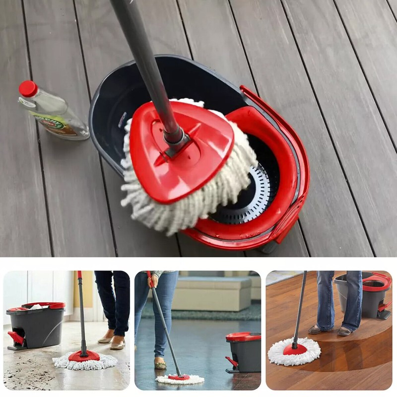 1-4 pcs Rotating Replacement Mop Base Parts Refill Head Disc For O-Cedar gallery