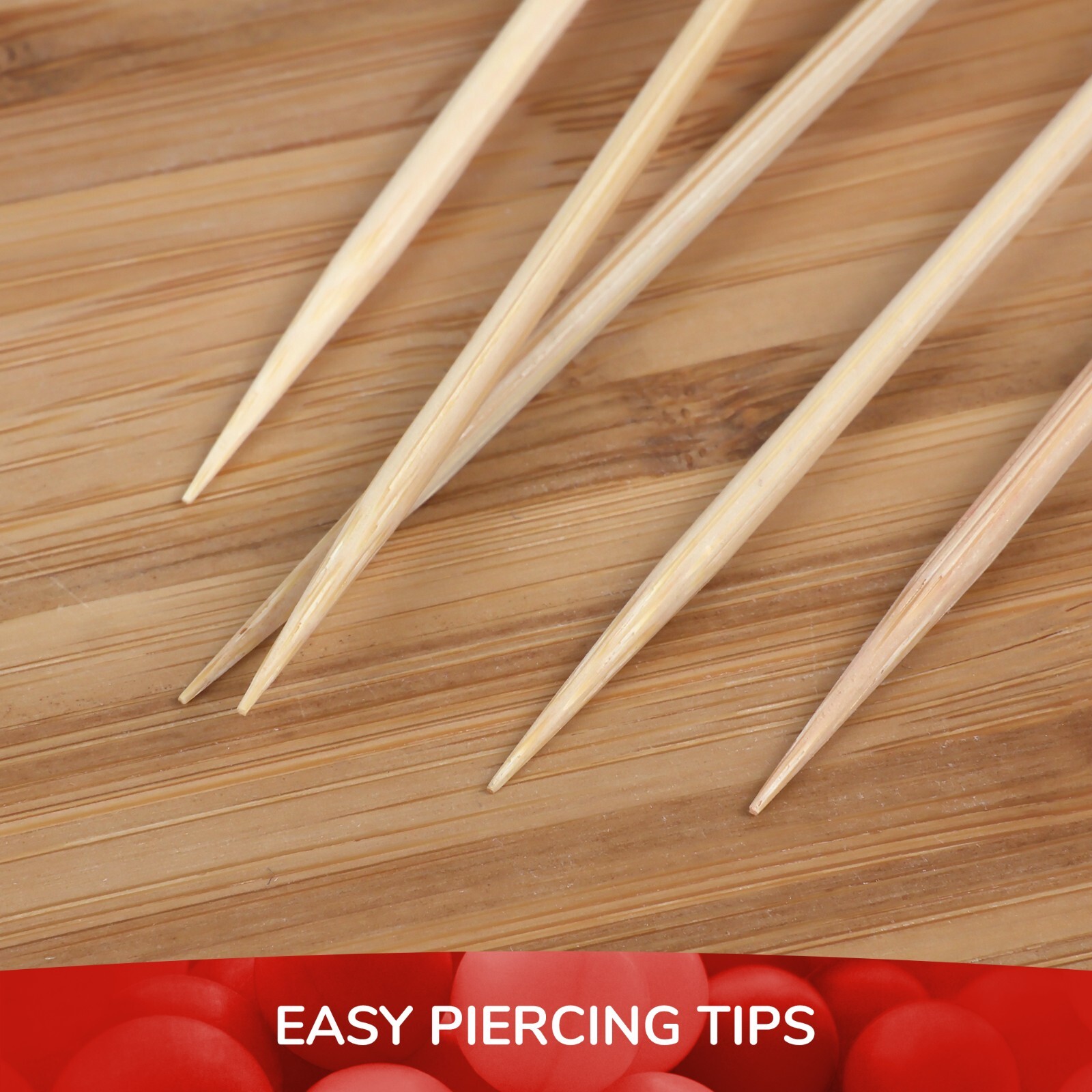 Bamboo Ball Picks Skewers - BambooMN gallery