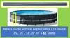 12429A Vertical Pole Intex XTR Ultra 48 inch by 15', 16', 18', 20' Round gallery