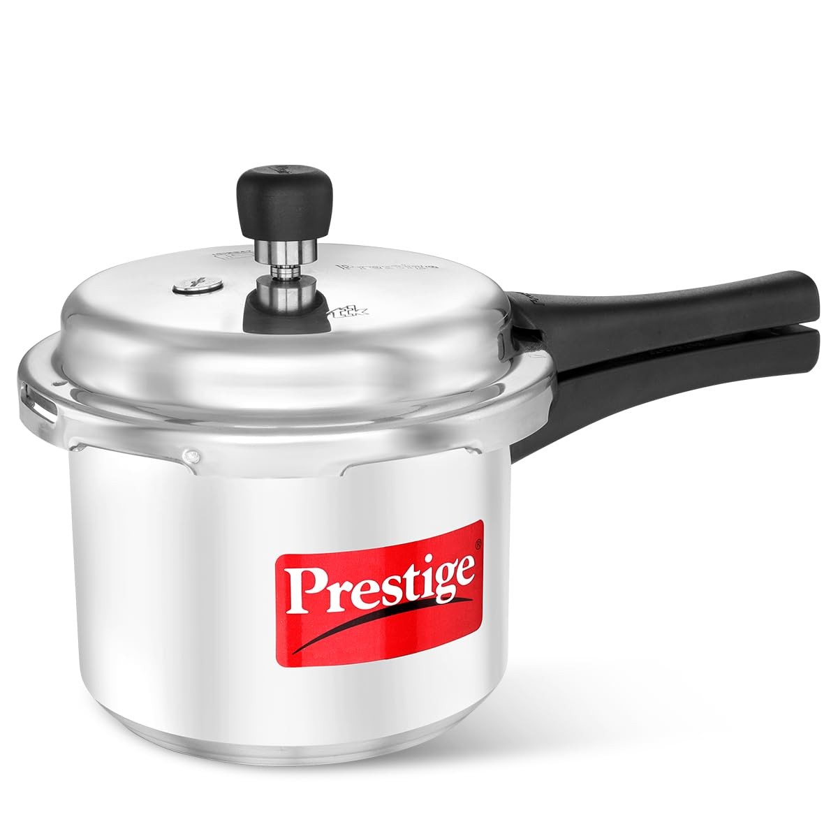 PRESTIGE POPULAR ALUMINIUM PRESSURE COOKER 3 LITERS PPAPC3 - Aluminum gallery