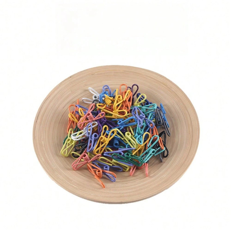 10Pcs Chip Clips PVC Coating High Elasticity Strength Clothes Pins Food Clips gallery