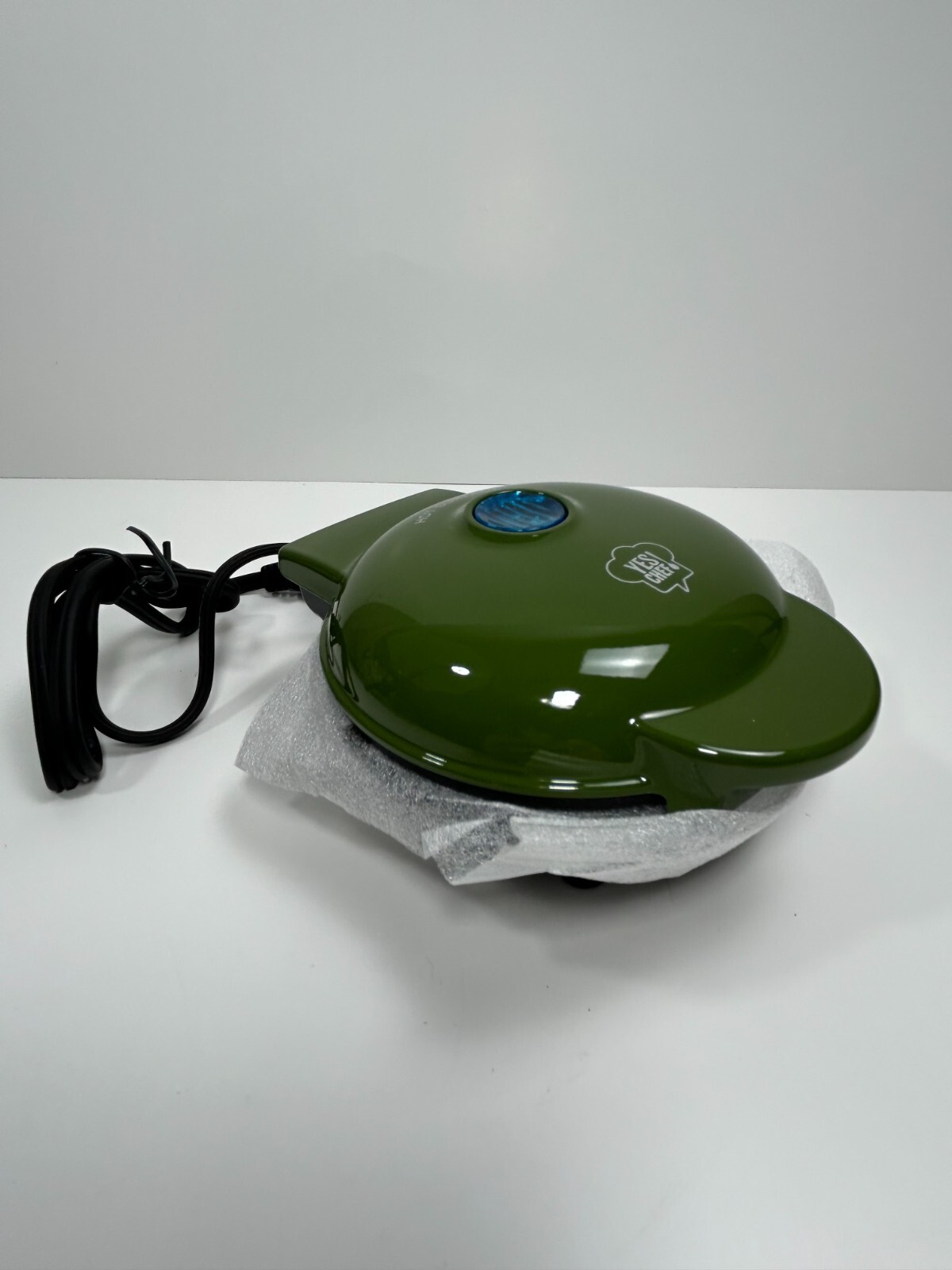 Yes Chef! Personal Griddle Dark Green - Brand New in Box w Recipe Guide gallery