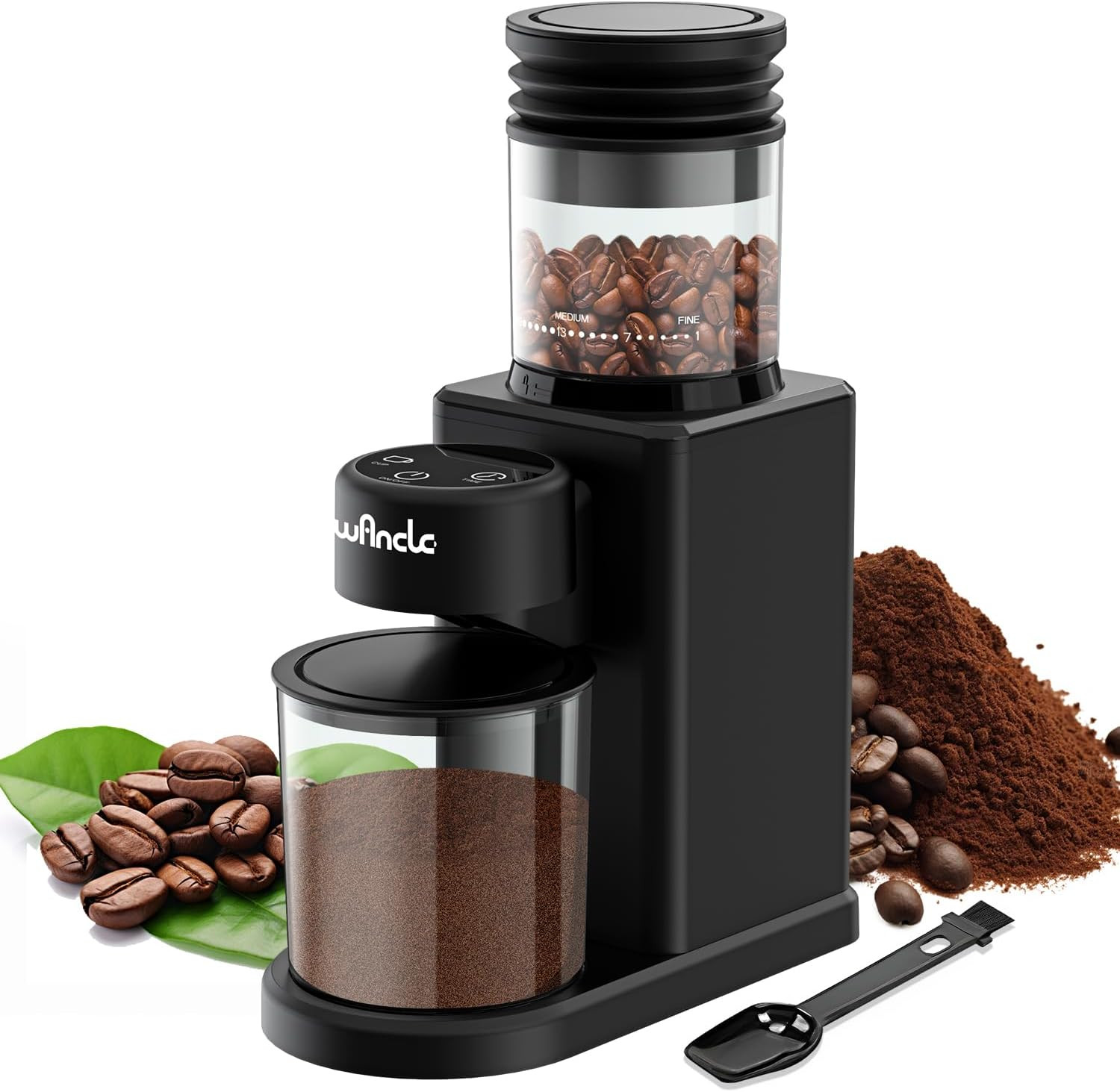 Conical Burr Coffee Grinder Touch Edition Electric Coffee Bean Grinder - 25 Grin gallery
