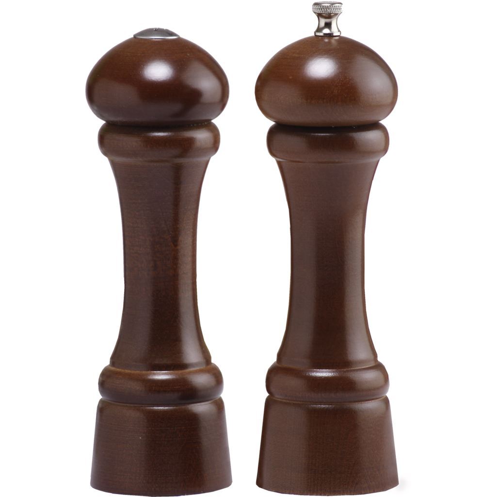 FACTORY SECOND 8" Windsor Pepper Mill & Salt Shaker Set gallery
