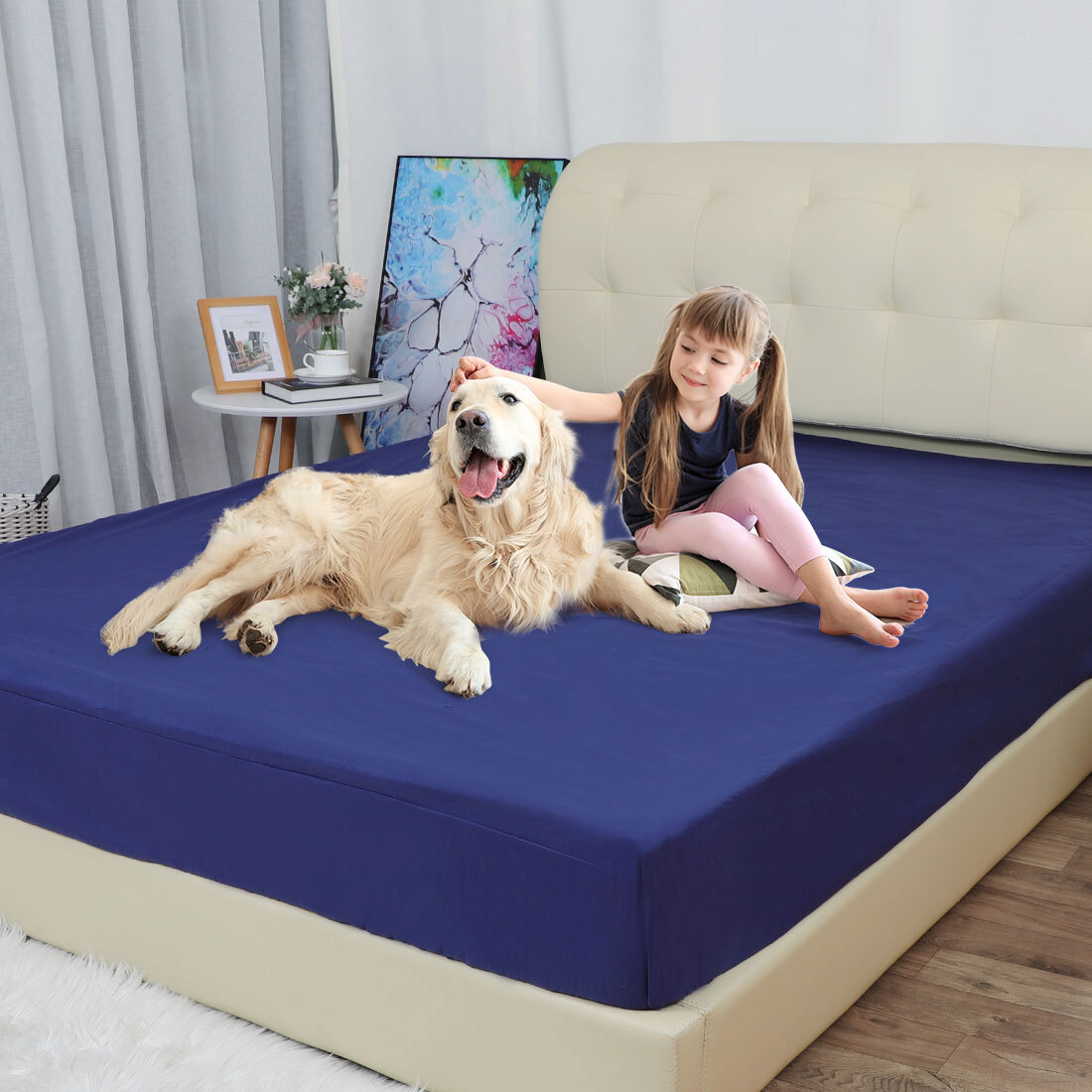 PiccoCasa Microfiber Water Resistant Mattress Protector Bed Pad Cover gallery
