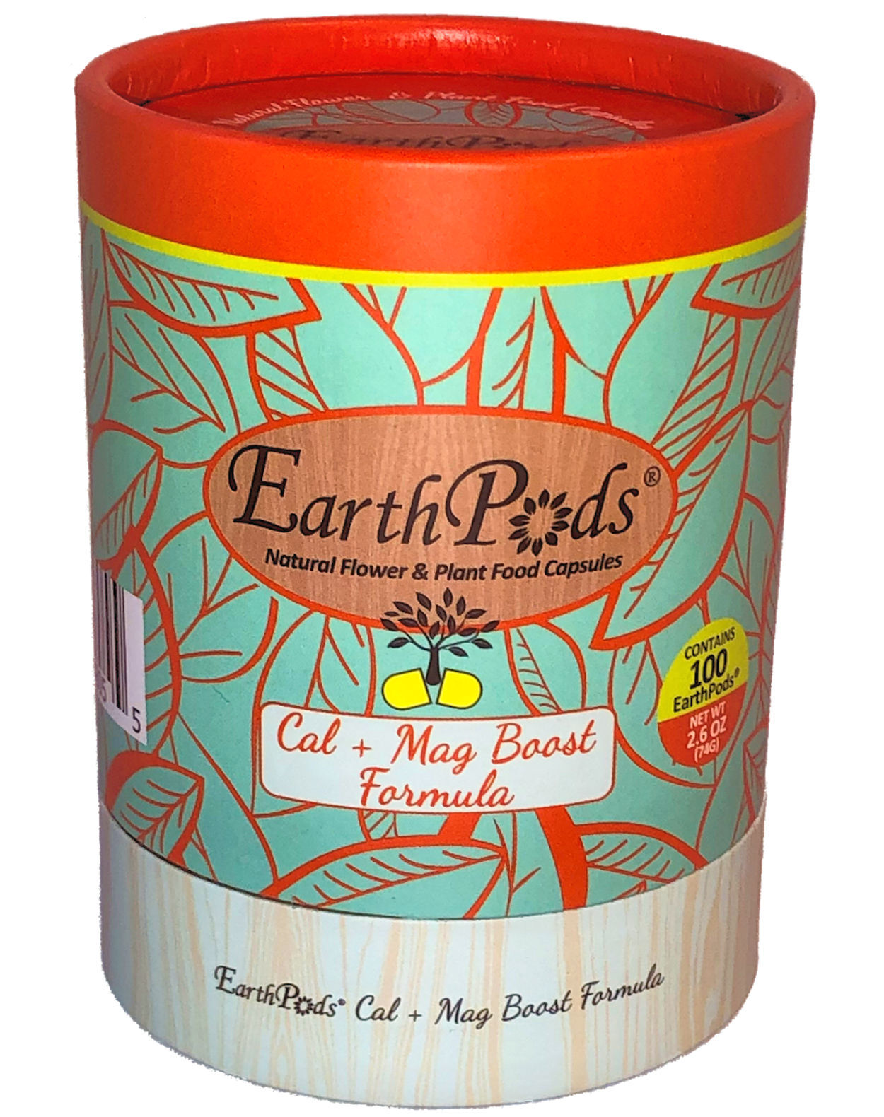 EarthPods® CAL + MAG BOOST Organic Plant Food Spikes (100 Fertilizer Capsules) gallery