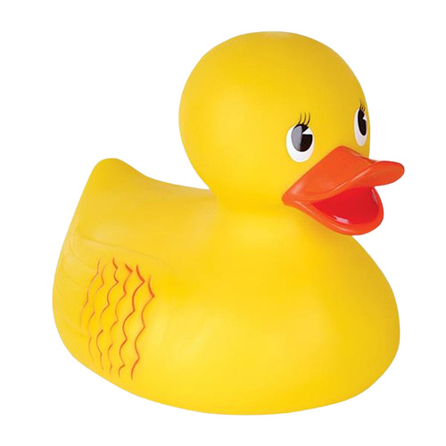 JUMBO RUBBER DUCKY SQUEAKY BATH POOL TOY 10.5" (Ages 3 Years and Up) gallery