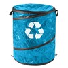 Wakeman Collapsible Trash Can - Pop Up 44-Gallon Outdoor 44 gallons, Blue gallery