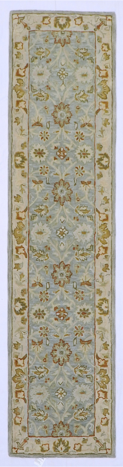 100% Wool Rug | Hand Tufted Pottery Barn Mallika Blue Living Room Area Rug gallery