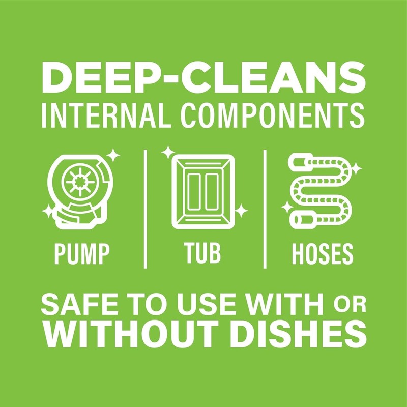Dishwasher Cleaner Tablets 6 Count Helps Remove Odor Limescale Bacteria gallery