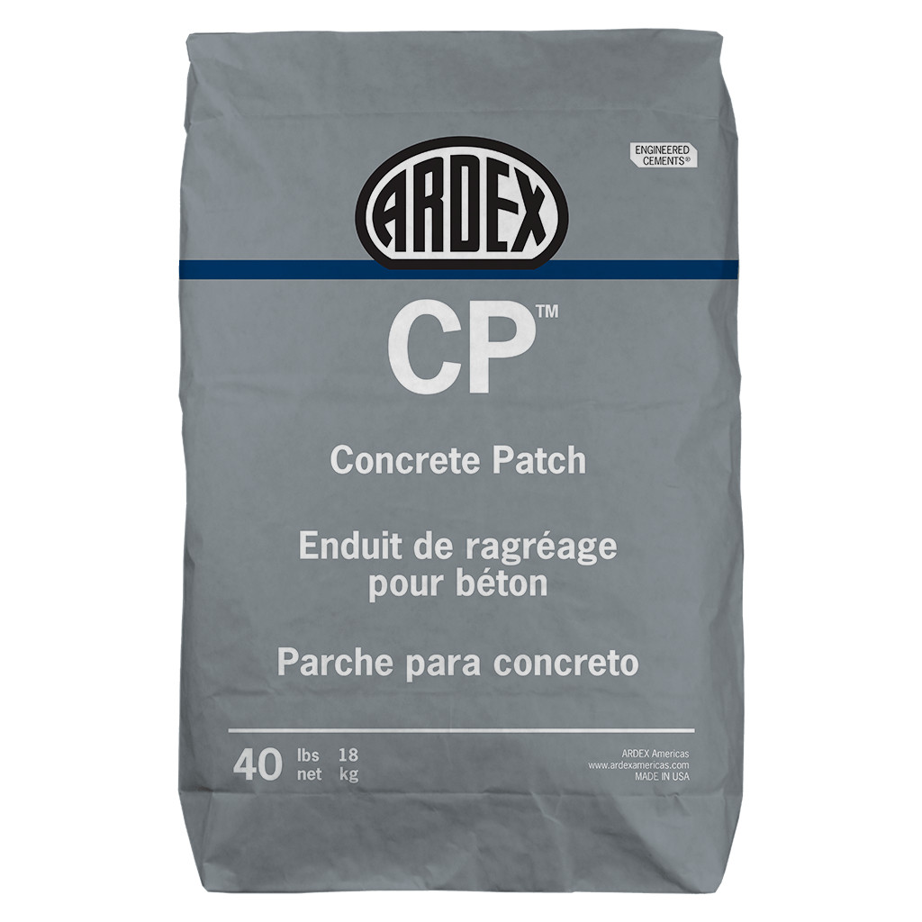 ARDEX CP Concrete Patch and Fill Portland Cement-Based Mortar, 40 lbs Bag, 11967 gallery