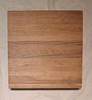 Cutting Board Chopping Block Solid Oak 12"x12"x 2 1/4" Thick made in USA gallery